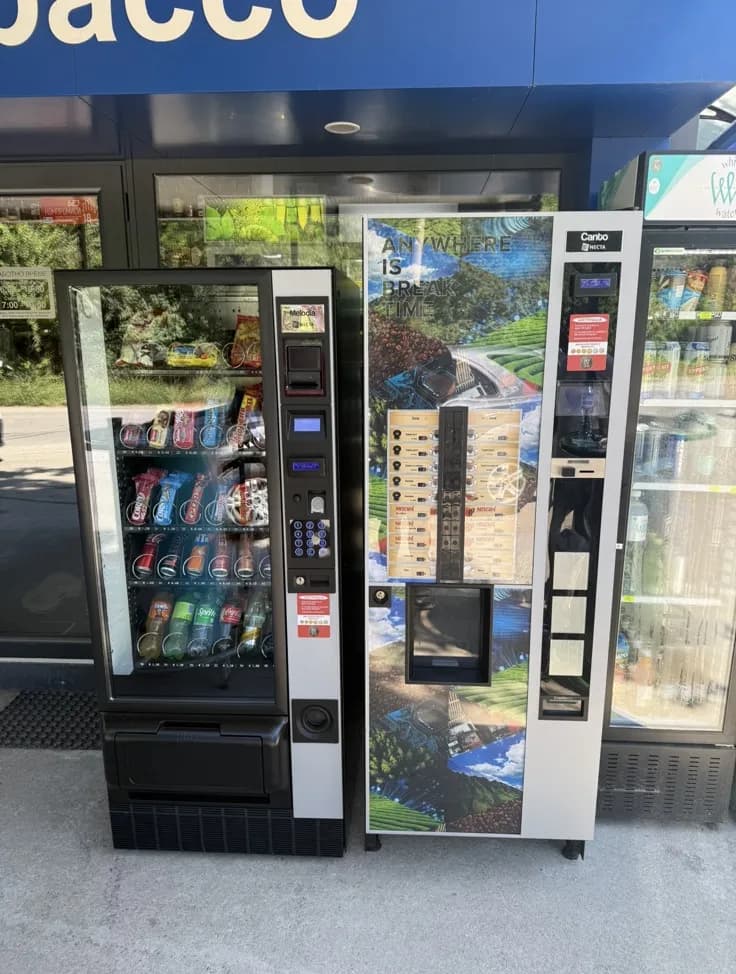 De nouveau en service. Une machine reconditionnée, qui refonctionne.