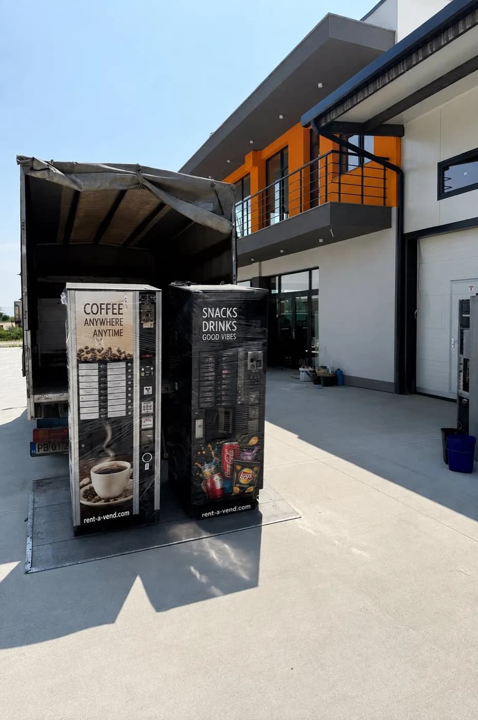 L'enlèvement. Comment vos machines quittent votre site.